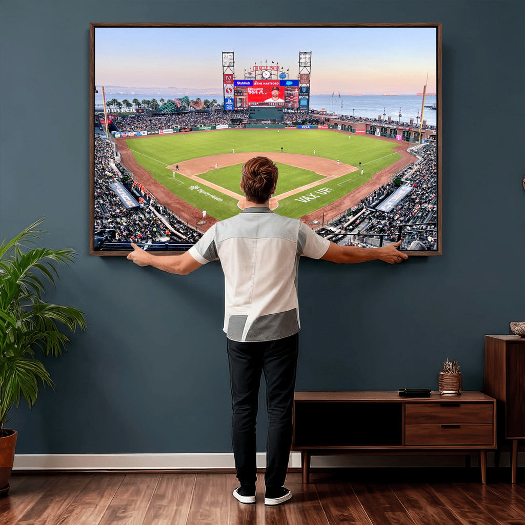 San Francisco Giants Baseball Team Print, Oracle Park