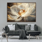 Abstract Floral Wall Art Canvas Print
