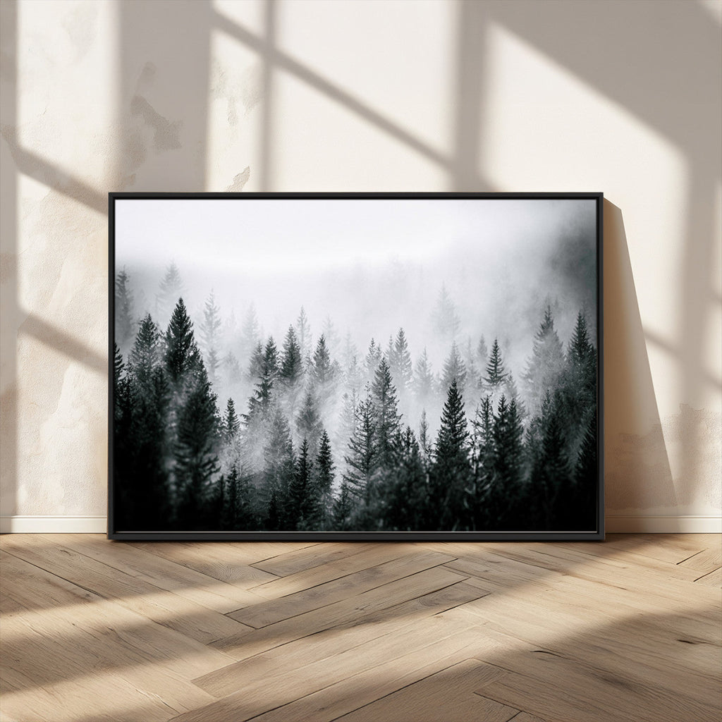 Desert Cactus Wall Art Canvas Print, Framed Southwestern Art, Bohemian Western Decor
