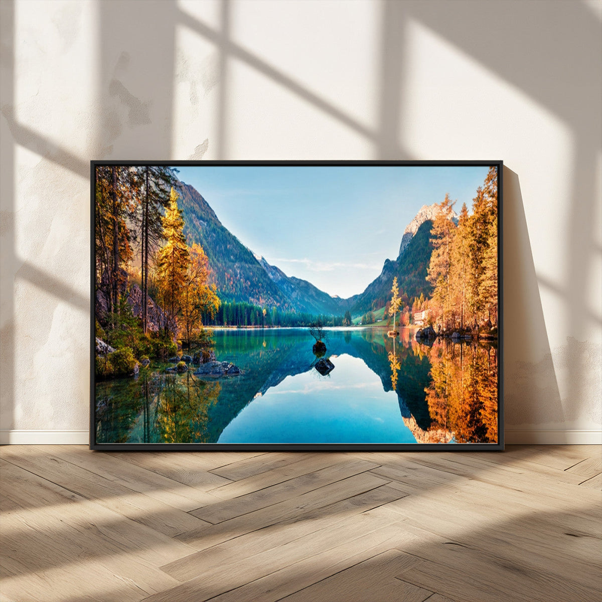 Fantastic Autumn Panorama Wall Art Canvas Print