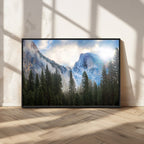 Half Dome Yosemite California Wall Art Canvas Print El Capitan