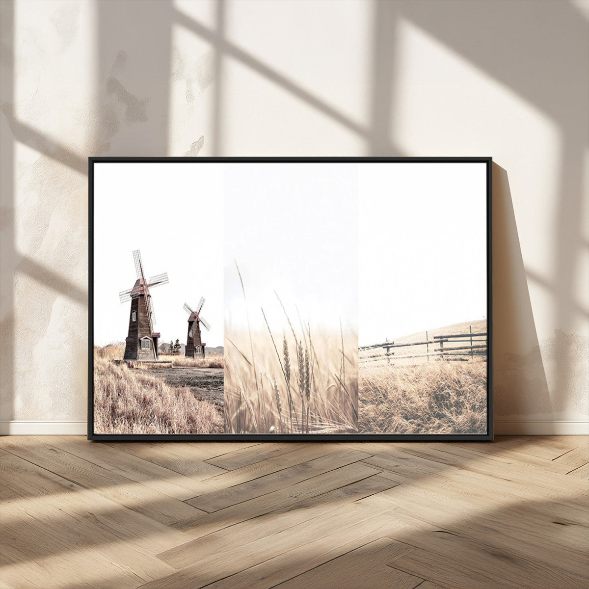 Farm Prints, Set of 6 Farmhouse Wall Art Canvas, Country House Decor
