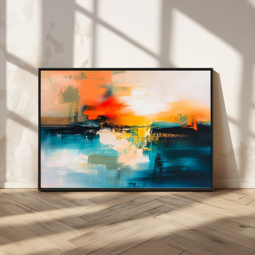 Colorful Abstract Wall Art | Bold Modern Canvas Print | Ready to Hang
