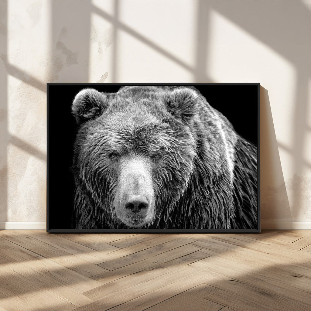 399 Grizzly Bear Canvas Print, Ready to Hang Wall Art