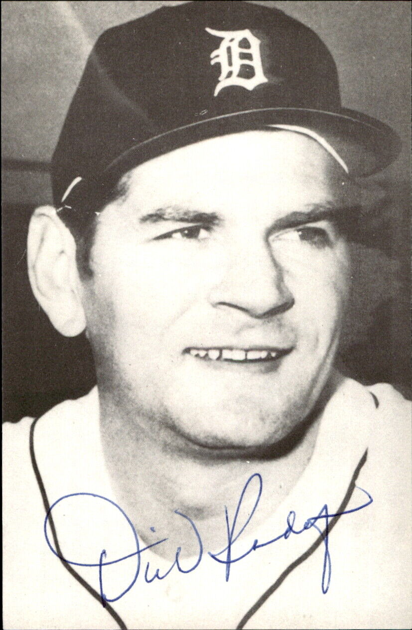 Dick Radatz Tigers d. 2005 Signed/Autographed 3x5  Photo 178733