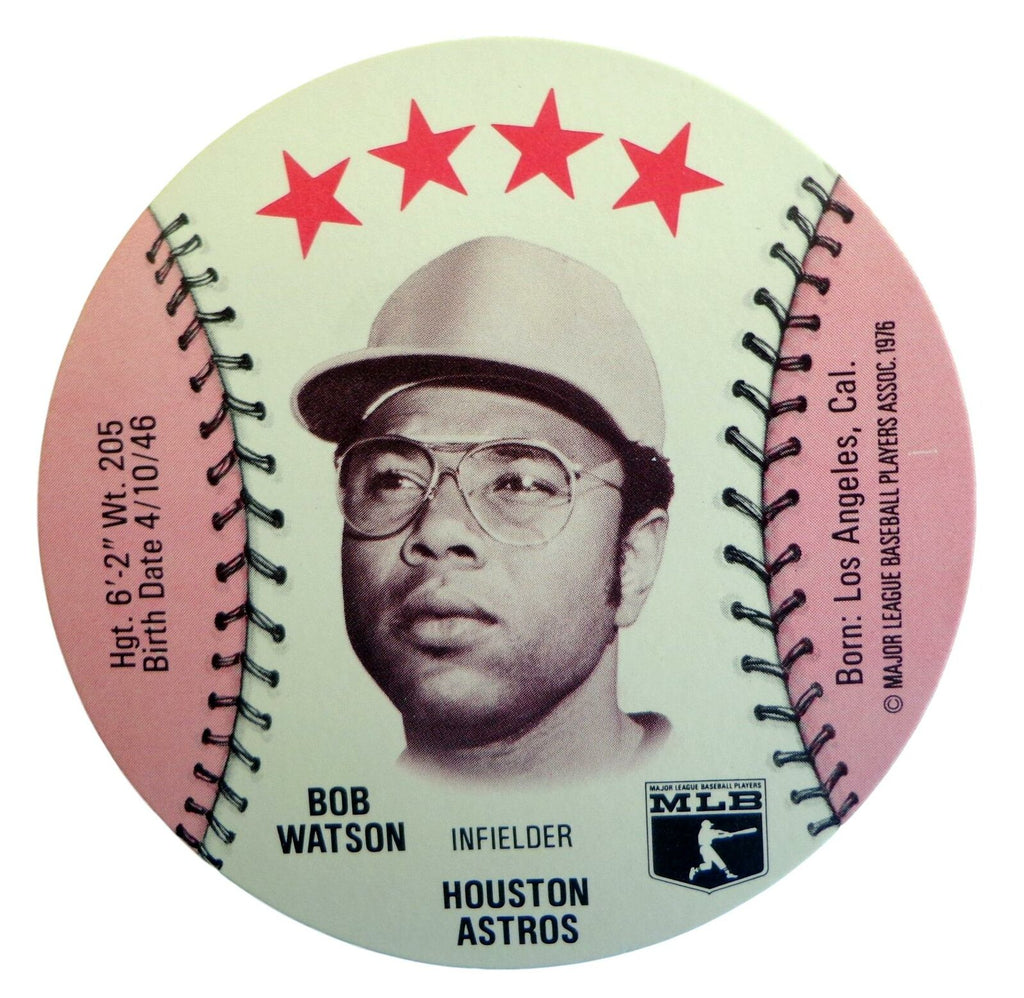 Lot of 22 - 1976 MSA Isaly's Discs Bob Watson Houston Astros Gem Mint 153983