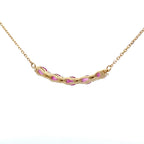 .73ct Ruby Diamond Fashion Pendants 10KT Yellow Gold