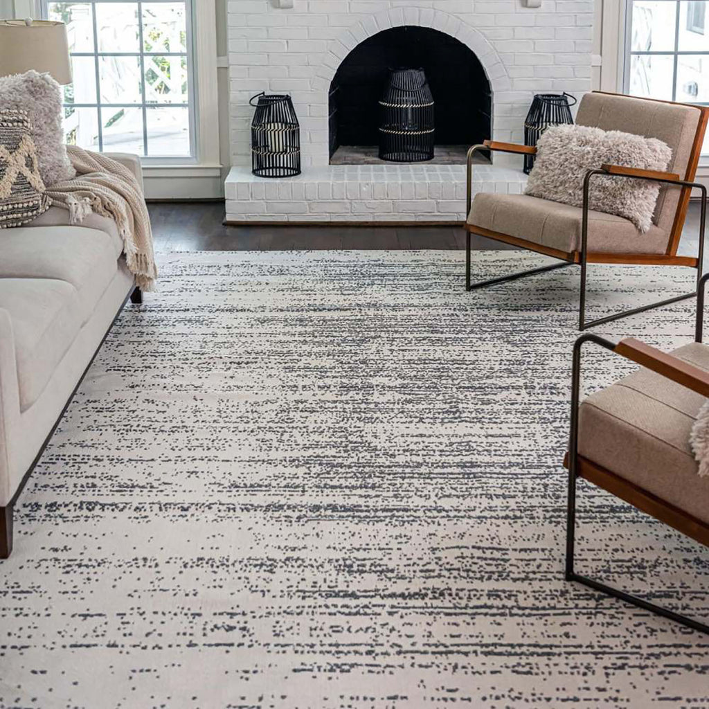 Unique Loom Static Decatur Rug // Ivory
