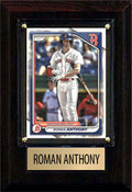 Roman Anthony 2024 2025 Bowman Topps Boston Red Sox 4x6 Plaque