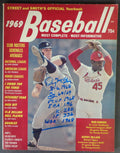 Denny McLain Signed/Inscribed 1969 Street & Smith's Baseball Magazine JSA 188419