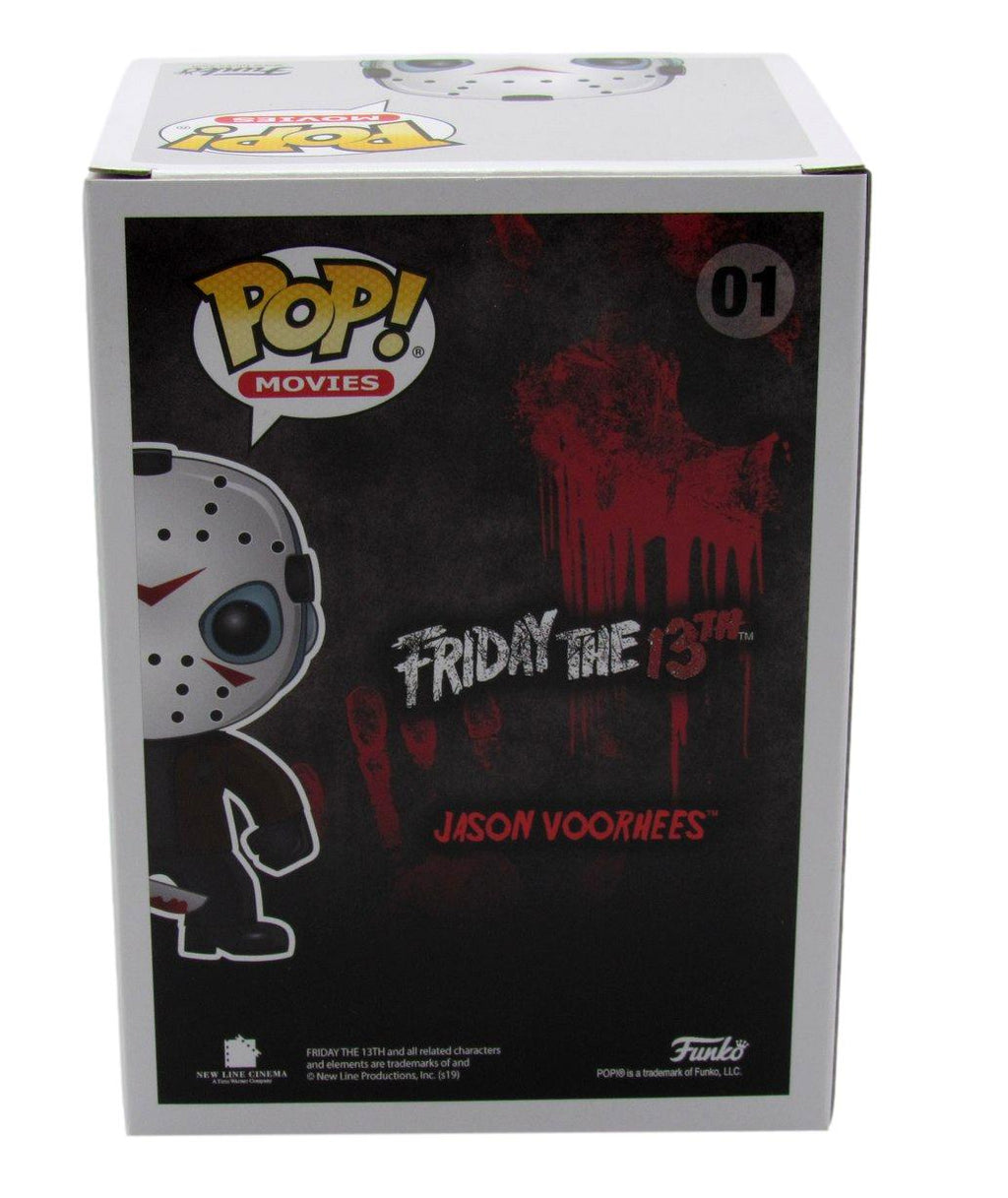 Ari Lehman Signed/Insc Funko Pop! #01 "Friday the 13th" Signed in Red JSA 190714