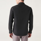 Oxford Regular Fit Shirt // Black