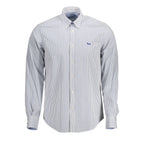 Michael Long Sleeve Button Down Shirt // Blue
