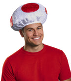 Toad Mushroom Super Mario Hat Funny Costume Accessory
