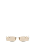Balenciaga Light Gold Gossip Sunglasses