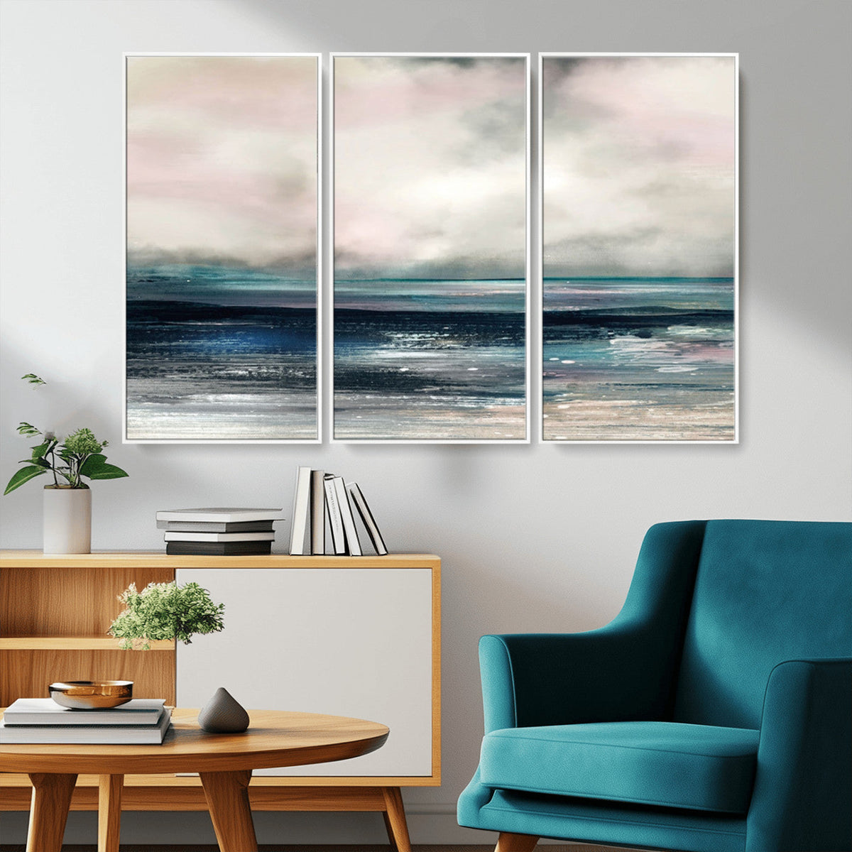 Contemporary Abstract Wall Art Canvas Print