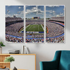 Buffalo Bills Highmark Stadium Wall Art Canvas Print, Bills Game Day Decor