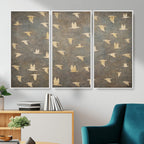 Abstract Birds Wall Art Canvas Print