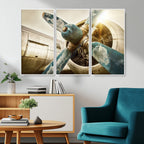 Vintage Airplane Canvas Print