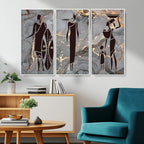 African American Wall Art | Elegant African Women Canvas Print