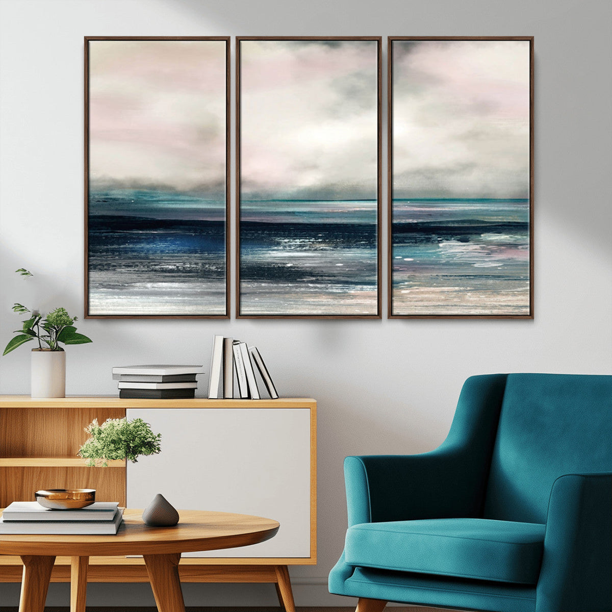 Contemporary Abstract Wall Art Canvas Print