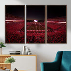 Dooley Stadium Wall Art, Sports Arena Canvas Print, Dooley Field Sanford Stadium
