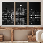 Chicago Wall Art Canvas Print