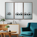Newton's Cradle Wall Art Canvas Print | Framed Newton Cradle Wall Art