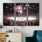 Amerant Bank Arena Wall Art Canvas Print, Hockey Arena