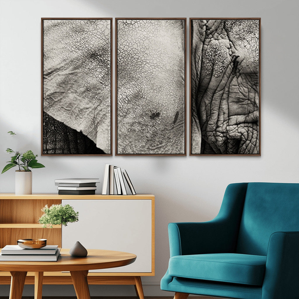 Elephant Wall Art Canvas Print