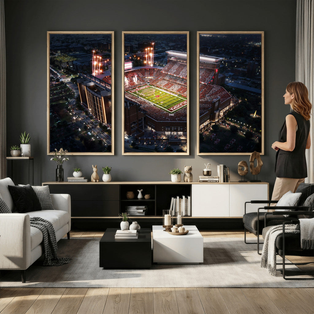 Oklahoma Memorial Stadium, Gaylord Memorial Stadium Wall Art