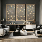 Abstract Birds Wall Art Canvas Print
