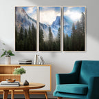 Half Dome Yosemite California Wall Art Canvas Print El Capitan