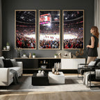 Amerant Bank Arena Wall Art Canvas Print, Hockey Arena