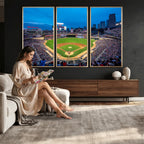 Target Field Stadium Wall Art Canvas Print, Minnesota Twins