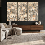 Native American Indian Wall Art Canvas Print
