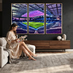 FC Porto Soccer Team Print Canvas, Dragon Stadium Wall Art