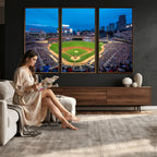 Target Field Stadium Wall Art Canvas Print, Minnesota Twins
