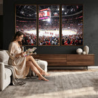 Amerant Bank Arena Wall Art Canvas Print, Hockey Arena