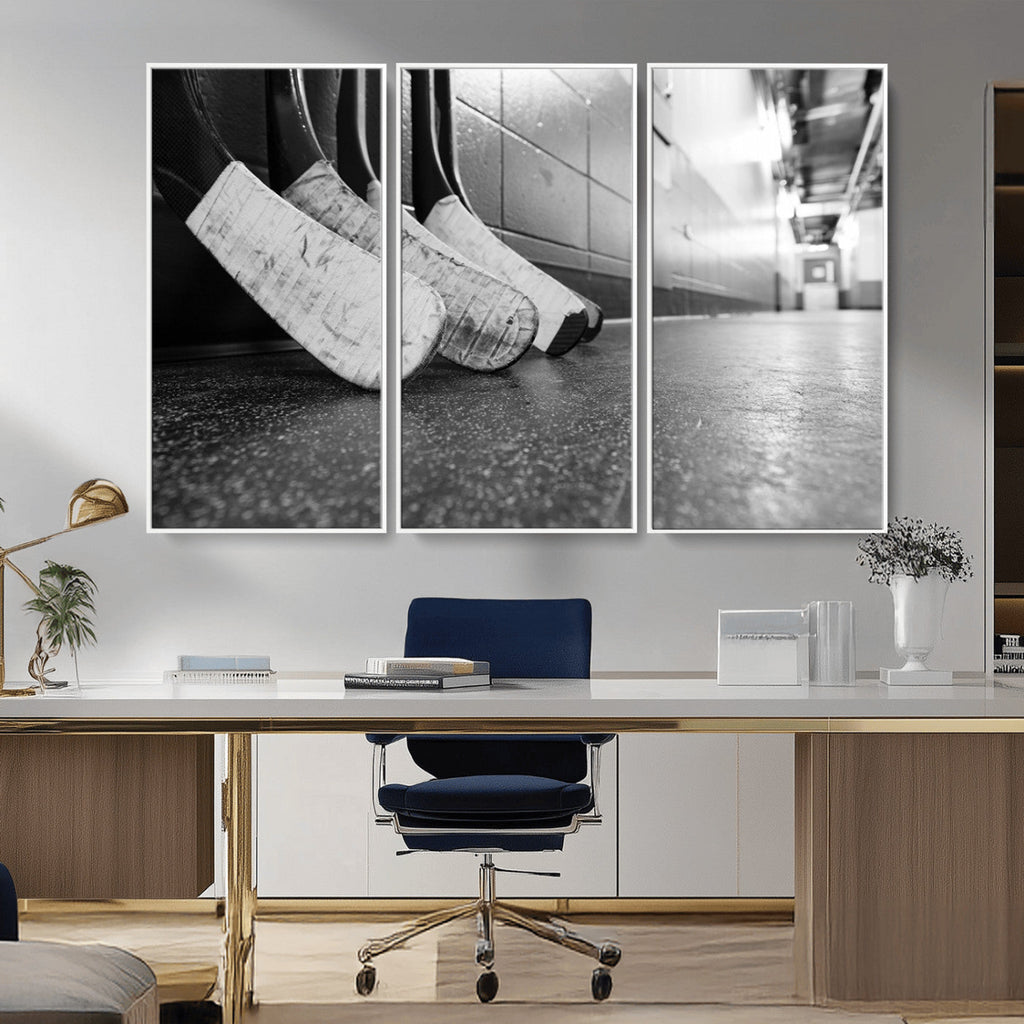 Ice Hockey Wall Art Canvas Print