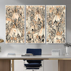 Native American Indian Wall Art Canvas Print