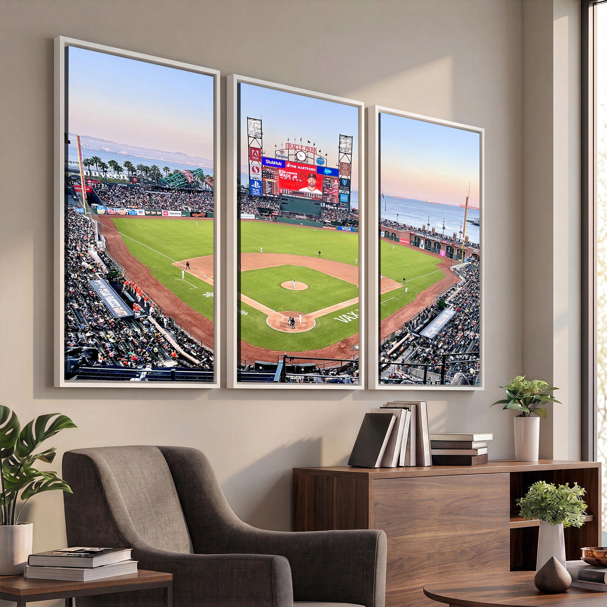 San Francisco Giants Baseball Team Print, Oracle Park