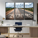 Recovery Road Wall Art Canvas Print