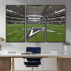Dallas Cowboys Football Team Print - Arlington AT&T Stadium