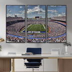 Buffalo Bills Highmark Stadium Wall Art Canvas Print, Bills Game Day Decor