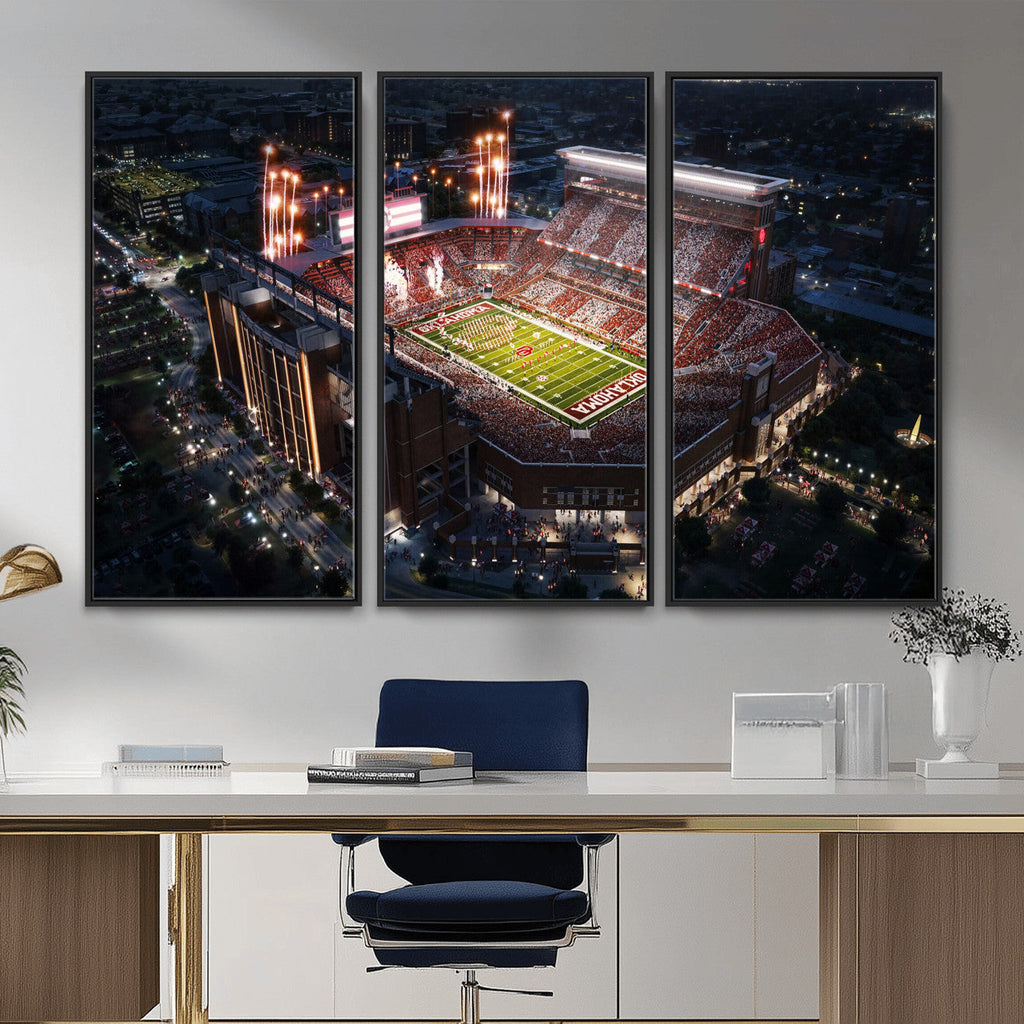 Oklahoma Memorial Stadium, Gaylord Memorial Stadium Wall Art