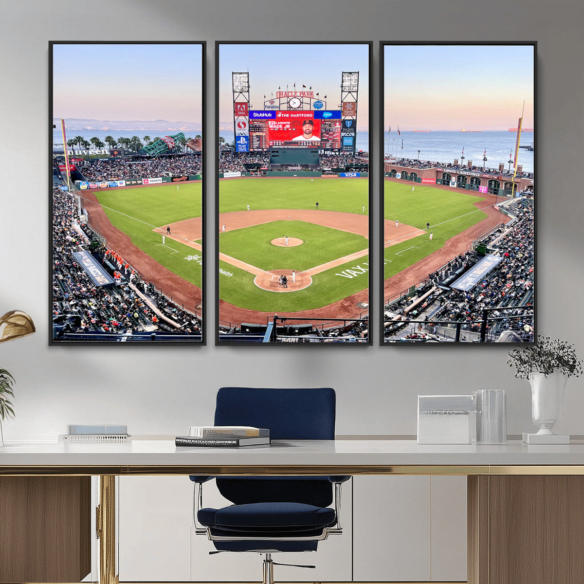 San Francisco Giants Baseball Team Print, Oracle Park
