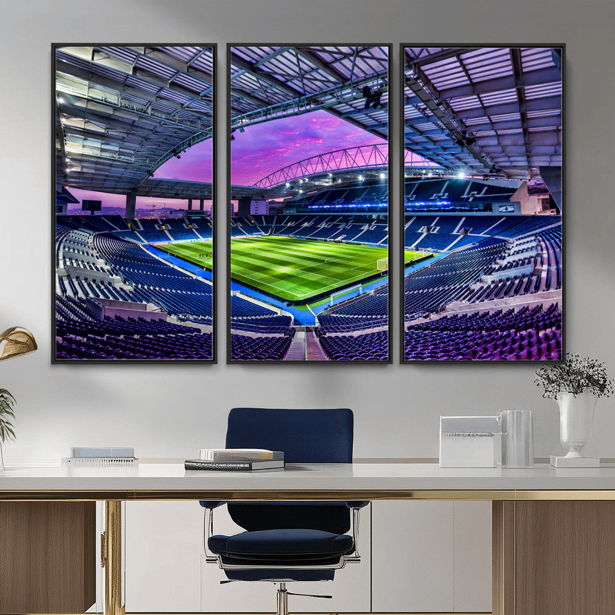 FC Porto Soccer Team Print Canvas, Dragon Stadium Wall Art