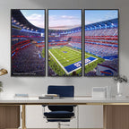 Buffalo Bills Football Team Print Canvas, Buffalo Highmark Stadium
