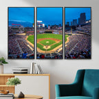 Target Field Stadium Wall Art Canvas Print, Minnesota Twins